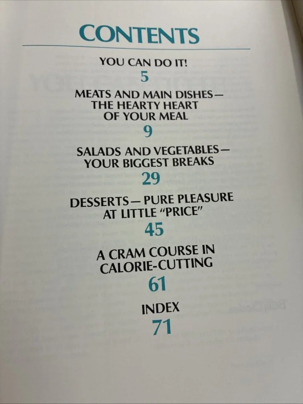 Betty Crockers Low Calorie Cookbook 1980 Third Printing Vintage Paperback